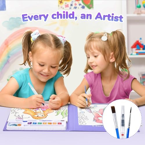 JoyCat Paint with Water Coloring Books for Toddlers (Underwater World) - Image 5