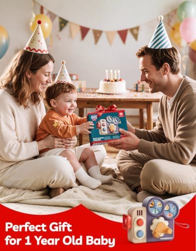TOP BRIGHT Montessori Busy Board for 1 Year Old, 1 Year Old Boy Girl Gifts - Image 6