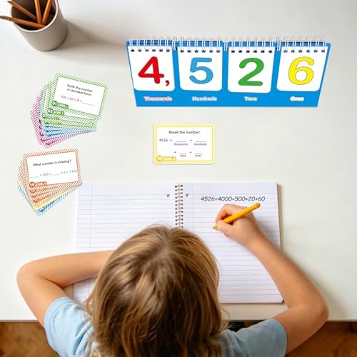 Place Value Manipulatives Flip Chart, Math Manipulatives - Image 6