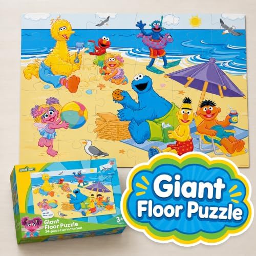 Sesame Street - Fun in the Sun 36pc Floor Puzzle - Image 3