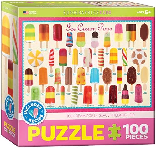 Eurographics Ice Cream Pops 100-Piece Puzzle by EuroGraphics
