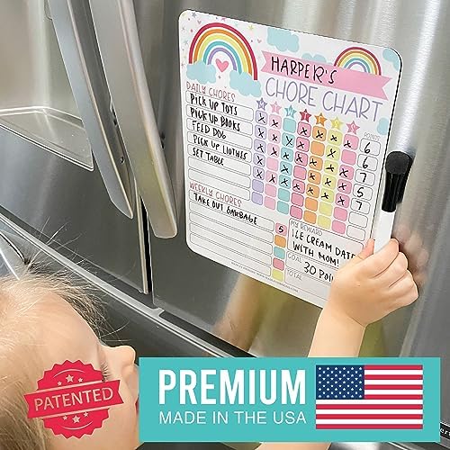 Magnetic Chore Chart for Kids Dry Erase Reward Chart for Home and Classroom - Image 4