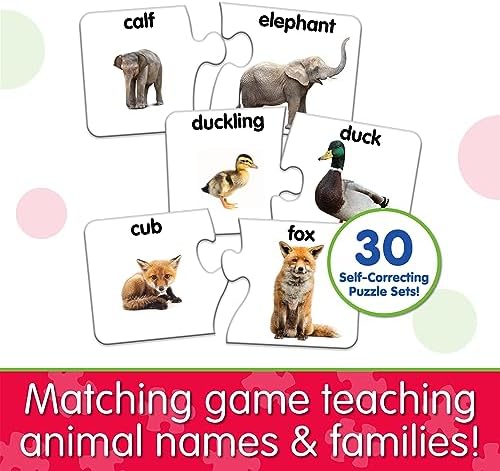 The Learning Journey: Match It! - Animal Families - Learning Animals, Animal Matching Game, Animal Puzzle For Kids, Puzzle For Toddlers, Award Winning Educational Toys - Image 2