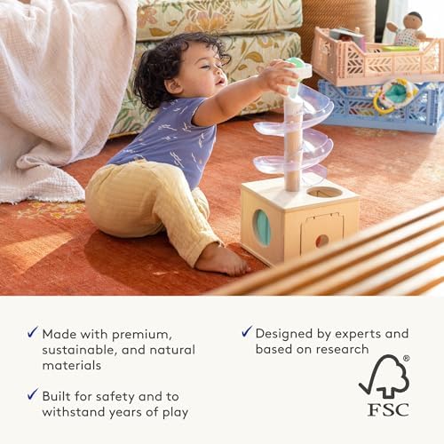 Lovevery | The Babbler Play Kit, Birthday Play Kit, Montessori Toddler Toy, 8 Play Products, 1 Board Book, and Play Guide (Best Birthday Gift for 1 Year Old), Medium - Image 4