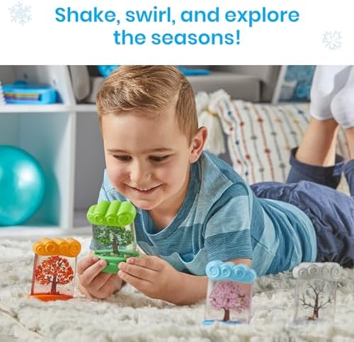 hand2mind Changing Seasons Sensory Tubes, Science Toys, Ages 3+ - Image 3