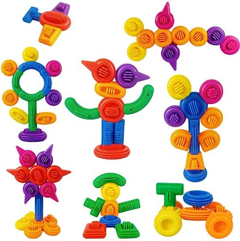 RAINBOW TOYFROG STEM Builder Toys Kit|3D Educational Construction Engineering Building Blocks for Boys and Girls Ages 3 4 5 6 7 8 9 10 Years Old|Best STEM Activities for Kids Ages 3-5. - Image 5