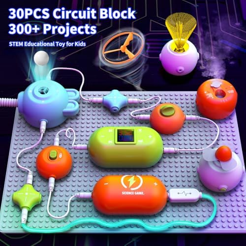 Kids Electronics Circuit Kit, 31PCS, 300+ Projects - Image 2