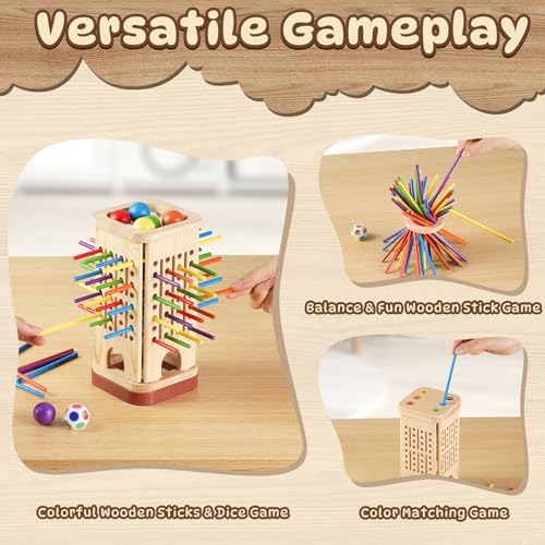 Montessori Board Game for Kids 4-8, Educational Math Family Games - Image 6