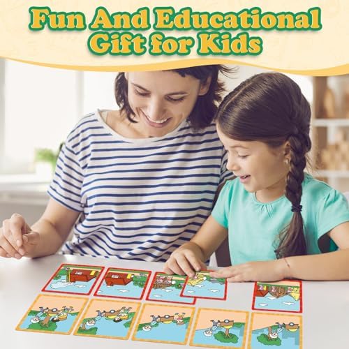 Kasfalci Sequencing Cards, Sequence Game for Kids, Speech Therapy Materials for Autism, Improve Storytelling,Social Skills, Sentence Building, Preschool Learning Activities for Classroom & Homeschool - Image 7