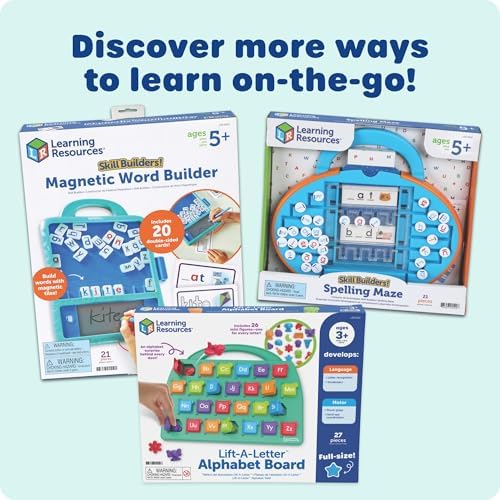 Learning Resources Lift-a-Letter Alphabet Board - Alphabet Learning Toys for Toddlers, Toddler Educational Toys for Phonics and Fine Motor Skills, Letter Recognition and Language Development ABC Toy - Image 6