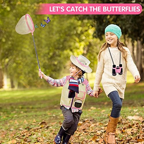INNOCHEER Toys for Girls Explorer Kit, Bug Catcher Kit for Kids, Birthday Gifts, Summer Toys for 3 4 5 6 7 8+ Year Old Girls, 3 4 5 6 7 8+ Year Old Girl Birthday Gift Kids Outdoor Toys - Image 6