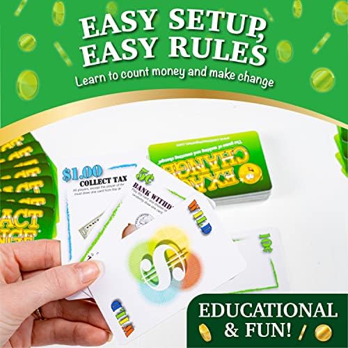 Exact Change Card Game - Educational Money Counting Game for Kids - Image 2