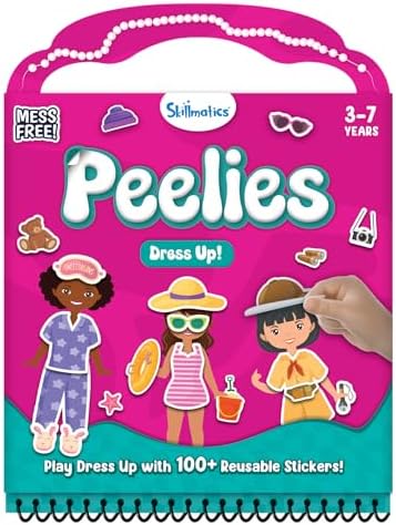 Skillmatics Peelies – Dress Up, Reusable Sticker Book, Toys for Toddlers by Skillmatics