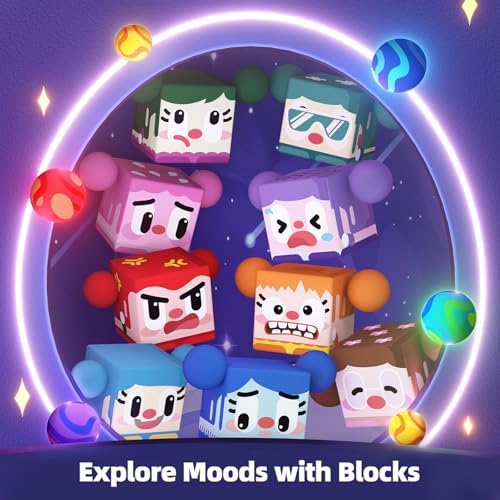 GobiDex Magnetic Building Blocks Emotion Learning for Toy Kids - Image 2