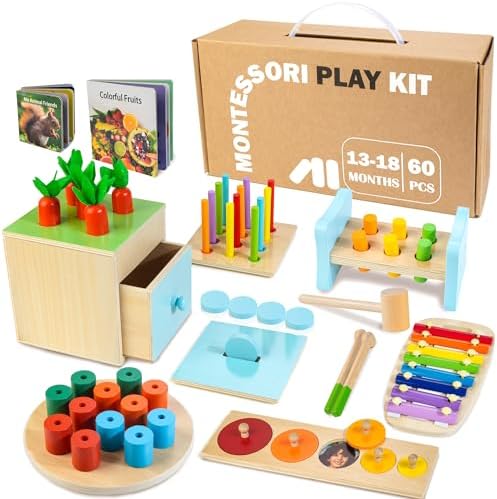 WOODMAM Montessori Educational Box for Baby Toddler - Image 2