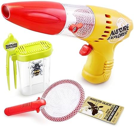 Lanard Nature Explorer: Insect Vacuum Deluxe Collector Set - Bug Out Critter Capture Set, Toy Outdoor Observation & Explorer Tools, Battery Powered, Kids Ages 3+ Medium by Lanard