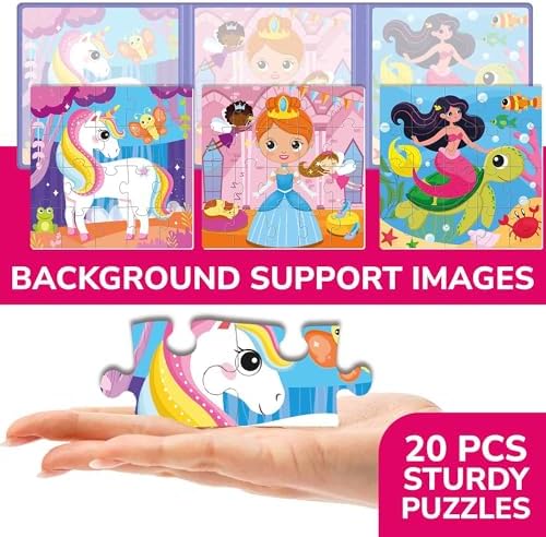 Magnetic Puzzles for Toddlers 3-5 - Kids Travel Toys for Girls - Image 4
