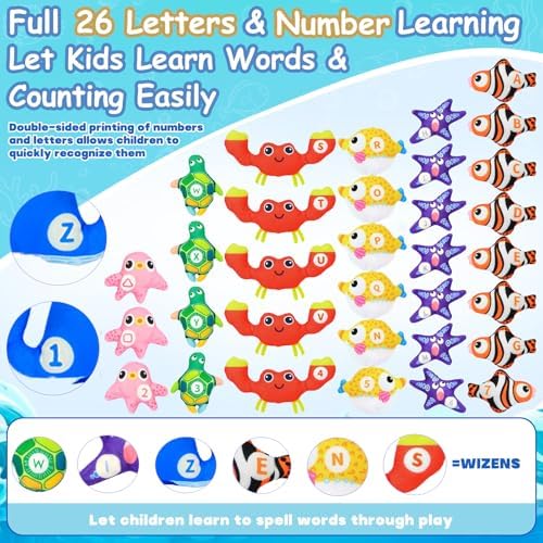 Montessori Fishing Game Toys for Toddlers 1 2 3 Years Old - 40PCS - Image 6