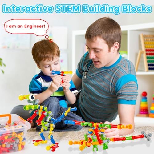 Qirptey Kids STEM Building Toys for 3 4 5 6 7 8+ Year Old Boy Birthday Gift - Image 5