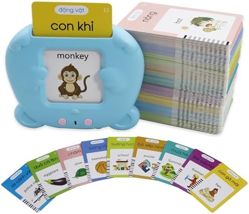 MAYAPHILOS 510 Sight Words Vietnamese and English Talking Flash Cards by MAYAPHILOS