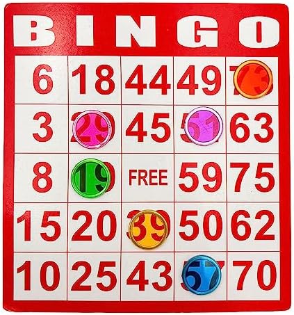 JUNWRROW Magnetic Bingo Wand with Chips,6-Pack& 600 Metal Chips, 6 Color Metal Chips-for Large Group Games,Family Game Night, Sensory Bins,Counting and Sorting,Science& Educational Activities - Image 6