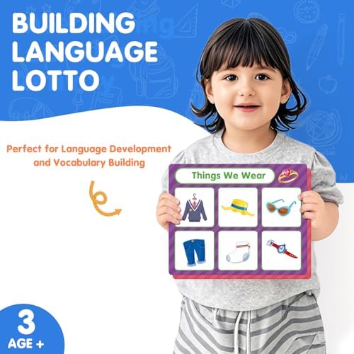 EAMAY Building Language and Matching Games Set with 6 Sorting Mats and 36 Everyday Objects Pieces Special Education Classroom,Sorting Toys for Toddlers 1-3 - Image 2