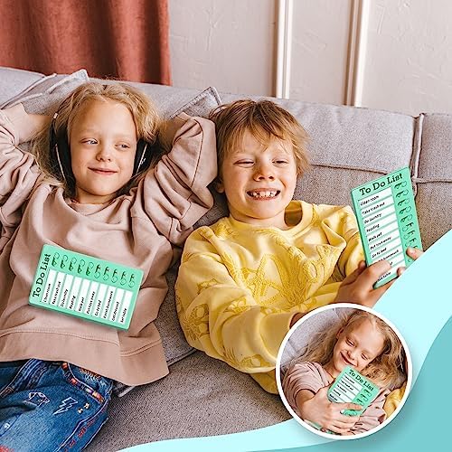 4 Pieces Chore Chart for Kids Multiple Kids - Sliding Routine Chart: Reusable to Do List, RV Checklist, Planning Board, Visual Schedule, and Reminder (Multicolored) - Image 5