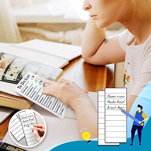 4 Pieces Chores Chart for Kids Multiple Kids - Reusable to Do List with Detachable Cardstock, Sliding Routine Chart, Daily Schedule, and Checklist Board - Image 3