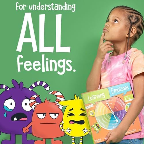 Open The Joy Learning Emotions Toolkit: Explore Emotions with a Unique and Engaging Sticker Game for Children - Ages 5 Years & up - Image 5