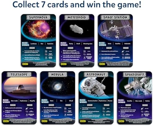 Skillmatics Guess in 10 – NASA Space, Educational Card Game, Gift for Kids - Image 5