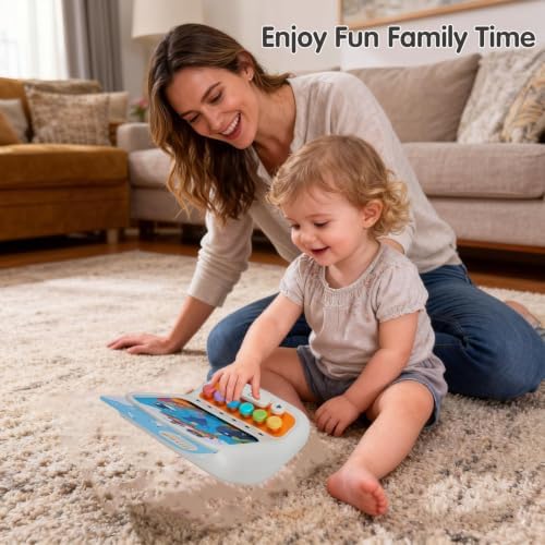 Interactive Educational Kids Learning Tablet Toy with Phonics Flash Cards, Toddler Learning Toys Gifts for 3-6 Year Old Boys Girls - Image 6