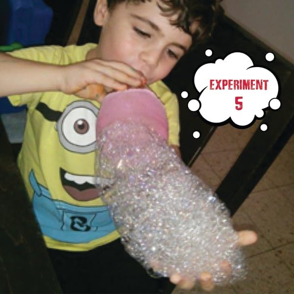 Einstein’s Bubbles and Foam LAB Science Kit for Kids. STEM for Boys & Girls Detailed Picture Guide Included. - Image 7