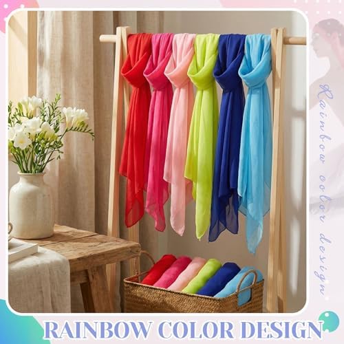 Breling Large Chiffon Play Scarves Bulk - Image 4