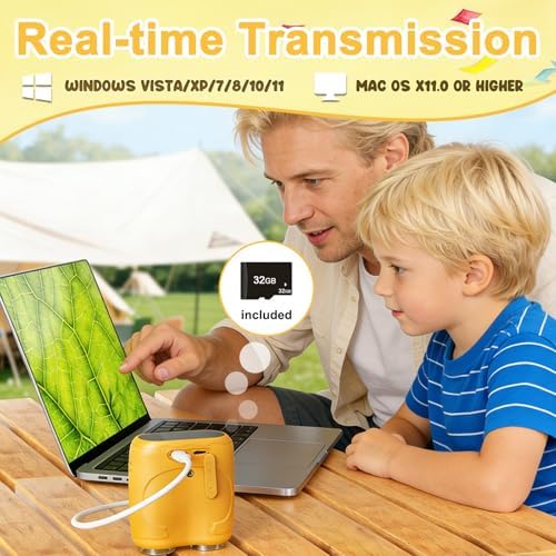 1000X Handheld Digital Microscope for Kids & Binoculars, STEM Toys, 2 in 1 - Image 6