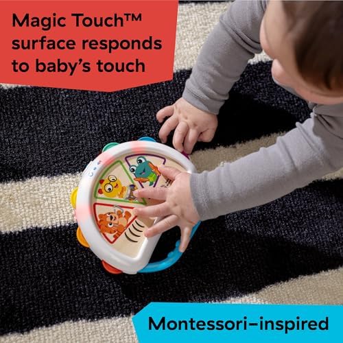 Baby Einstein + Hape Tap & Shake Magic Touch Tambourine, 6-36 Months - Image 3