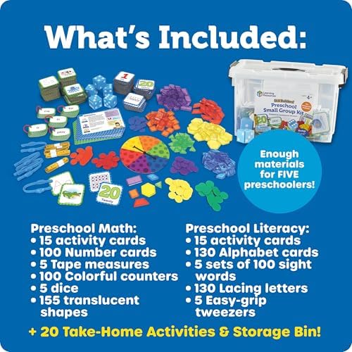 Learning Resources Skill Builders Preschool Small Group Kit - Image 6