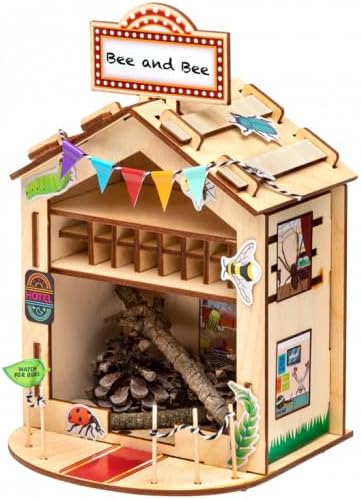 Craft-Tastic — Make A Bug Hotel — DIY Nature Craft Kit — No Tools Needed — Decorate Your Hotel with Stickers — Ages 4+ with Help - Image 6