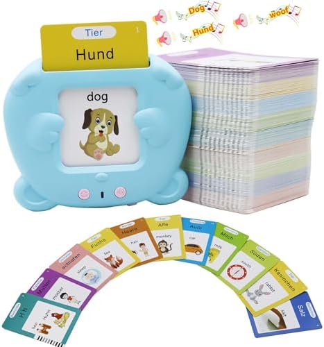 MAYAPHILOS German and English Bilingual Pocket Speech with 510 Sight Words by MAYAPHILOS