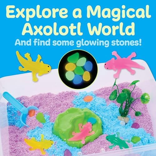 Creativity for Kids Sensory Bin: Axolotl | Hands-On Activity with Wiggly Foam, Figures & Tools | Encourages Fine Motor Skills, Creativity & Calm (Ages 3+) - Image 6