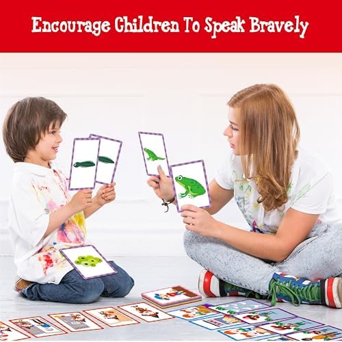 5-Scene Sequencing Cards, 80 Sequence Card Game for Preschool, Kids Learning Order and Logic, Speech Therapy Materials for Autism, Early Learning Activity-Storytelling, Social Skills,Sentence Building - Image 7