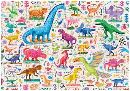 Mudpuppy - Mighty Dinosaurs 100 Piece Jigsaw Puzzle for Kids - Image 4