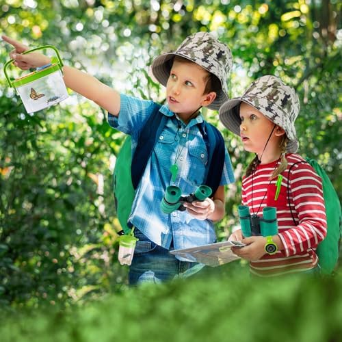 ESSENSON Bug Catcher and Kids Explorer Kit, Outdoor Bug Catching Explorer Adventure Kit with Binoculars, Summer Outdoor Toys for Kids Ages 4-8 - Image 5
