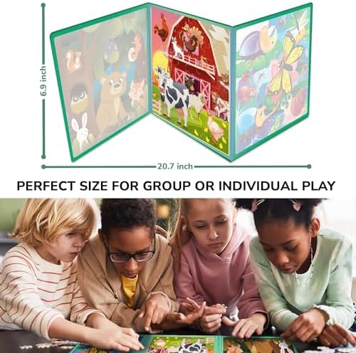 Magnetic Puzzles for Toddlers 3-5 - Kids Travel Toys for Boys and Girls - Image 3