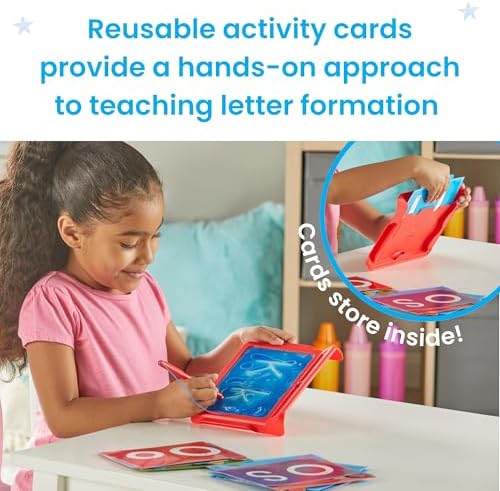 hand2mind Letter Tracing Sensory Pad, Fine Motor Activities, Ages 3+ - Image 4