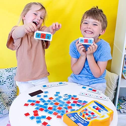 Junior Learning CVC Blender - 90 Tile Word Building Game for Kids - Image 4
