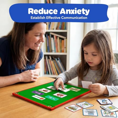 Torlam Visual Schedule for Kids Chore Chart, Morning Bedtime Routine Chart for Toddlers, Responsibility Daily Schedule Board Communication Cards Autism Learning Materials for Home School, 86 Cards - Image 6