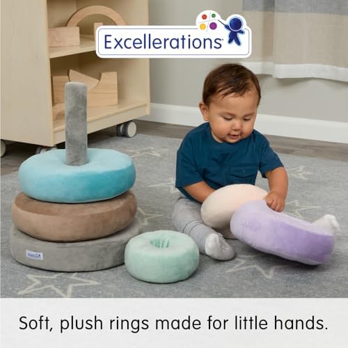 Excellerations TenderTots Calming Giant Plush Stacking Ring - Image 2