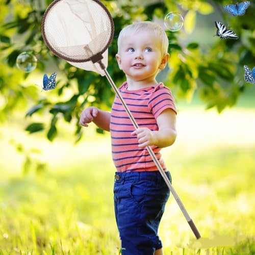 Leking Bug Catcher Kit for Kids 5 Pcs, Kids Outdoor Explorer Kit with Butterfly Net, Insect Observation Cage, Tweezers and Magnifying Glass, STEM Learning Bug Catching Set for Toddler Age 3-12 - Image 5