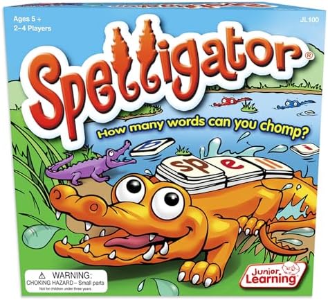 Junior Learning Spelligator - Phonics Word Building Game for Ages 5-9 by JuniorLearning