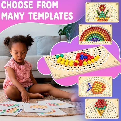 Toddler Wooden Learning Montessori Toys for 3 4 5 Years Old - Image 3